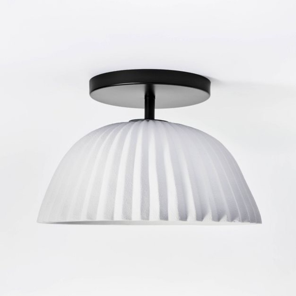 NEW Scalloped Semi-Flush Mount Ceiling Light  - Threshold Studio Mcgee